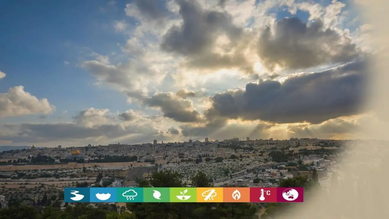 ارتفاع طفيف في درجات الحرارة مع استمرار الأجواء الغائمة جزئياً في البلاد